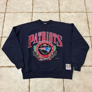 90s Nutmeg Vintage New England Patriots Crewneck size large
